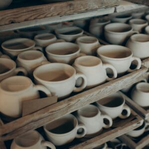 Home hand made pottery